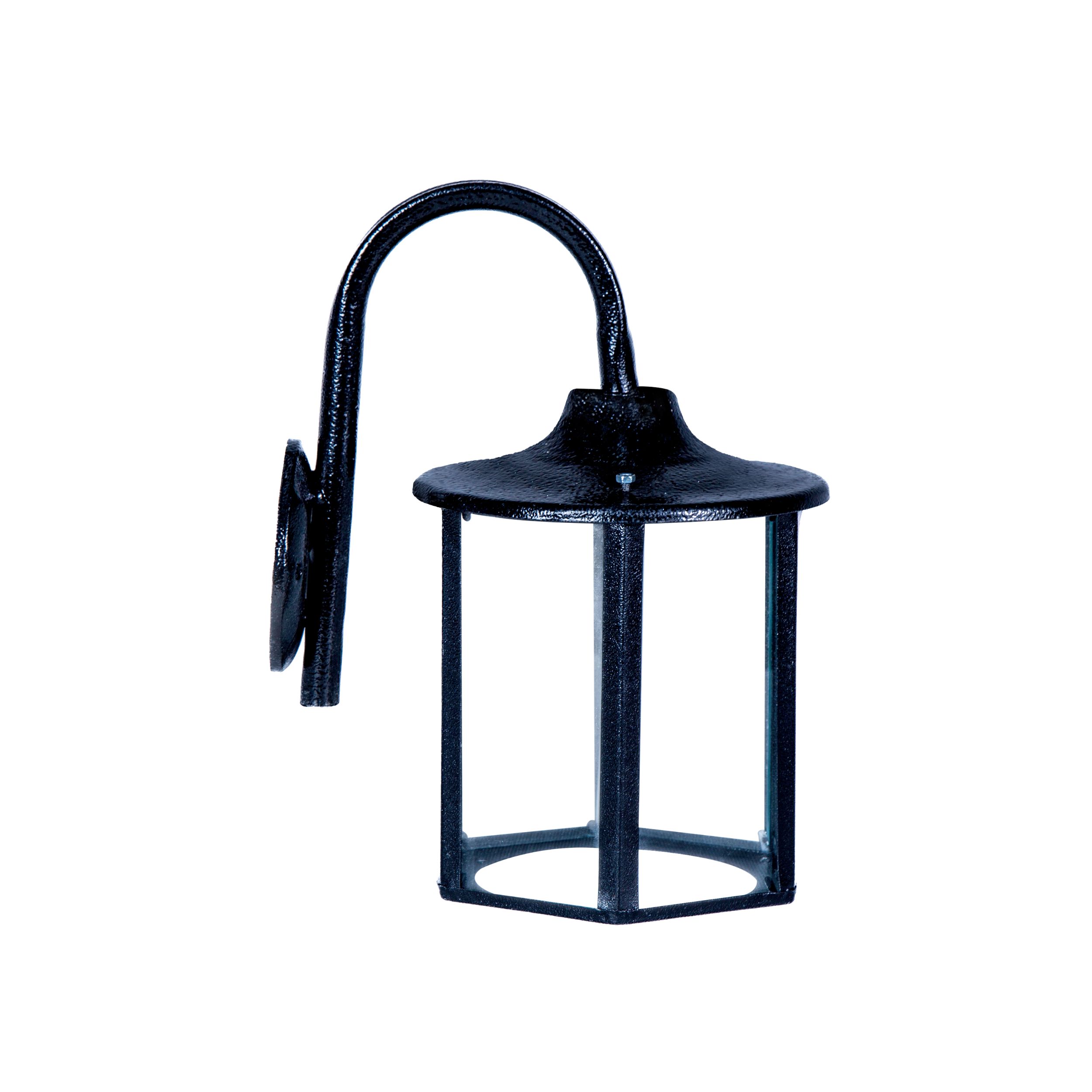 چراغ حیاطی و پارکی دیواری فلزی مدل W-1SB