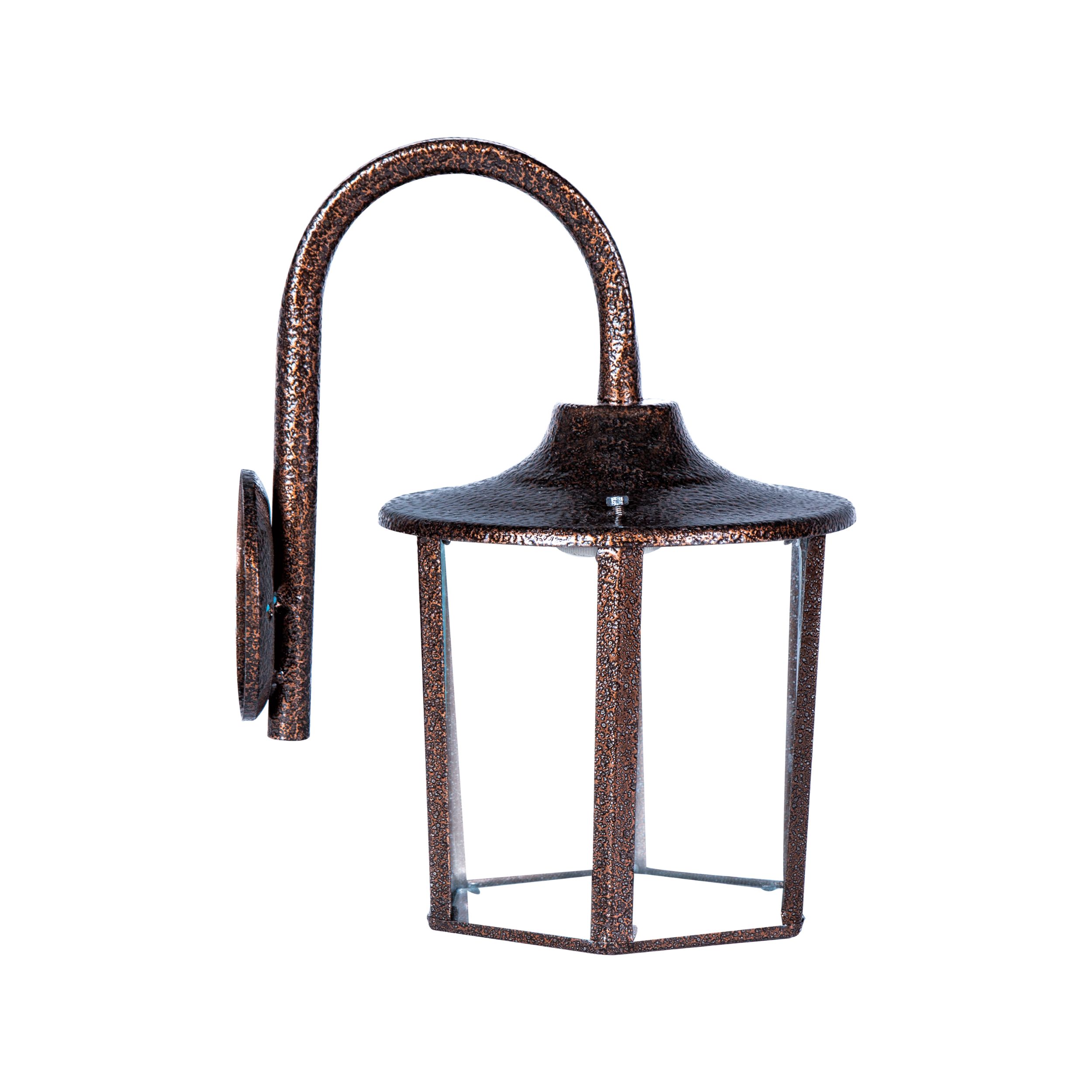 چراغ حیاطی و پارکی دیواری فلزی مدل W-1SB