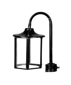 چراغ سرلوله حیاطی و پارکی فلزی مدل P-1SB