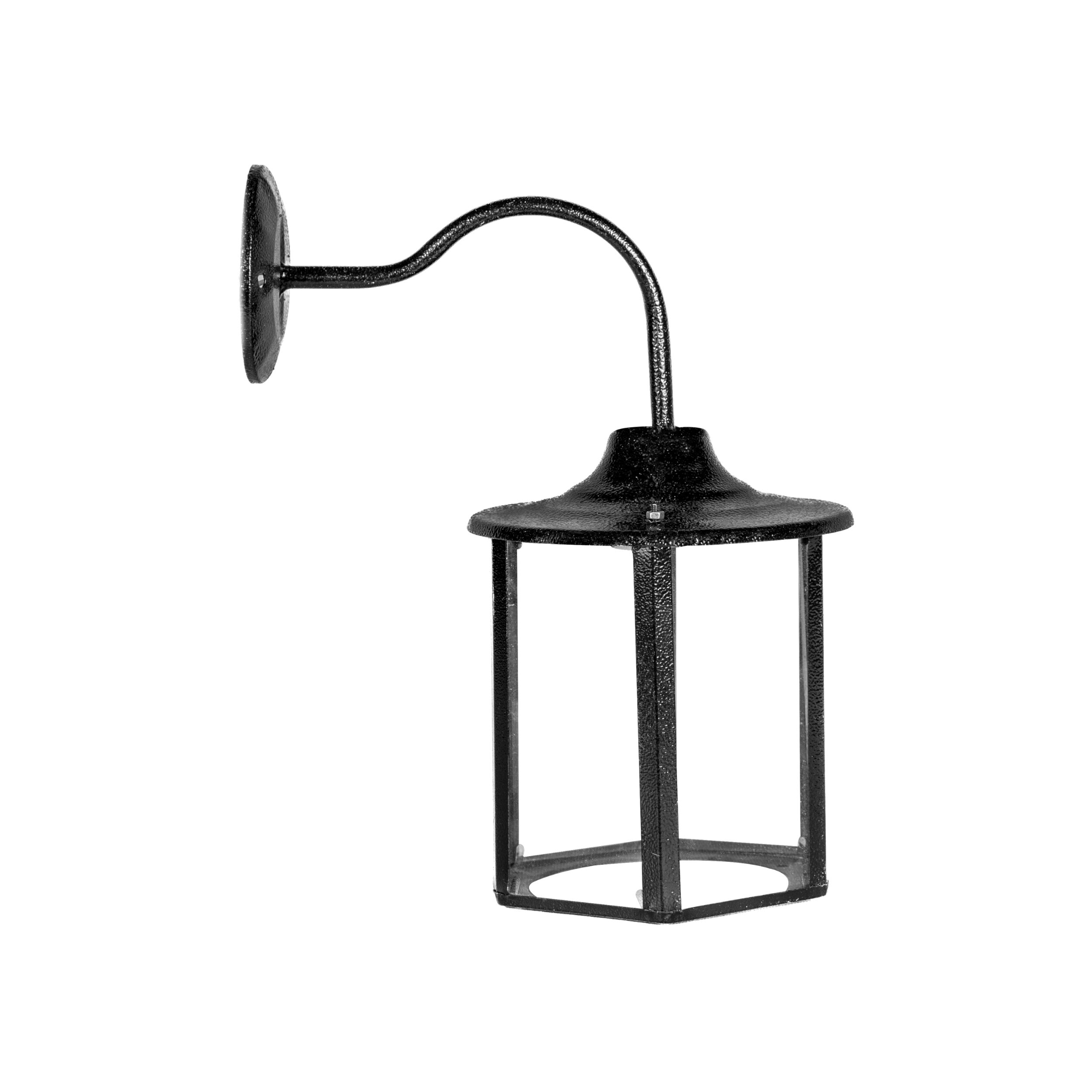 چراغ دیواری حیاطی فلزی مدل W-1NB